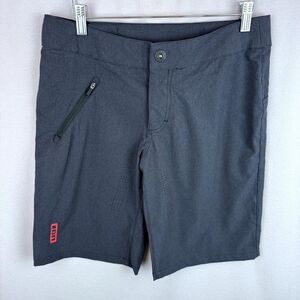 Ion Surfing Elements Board Shorts Mens Small Gray Pockets Swimwear Beach Logo